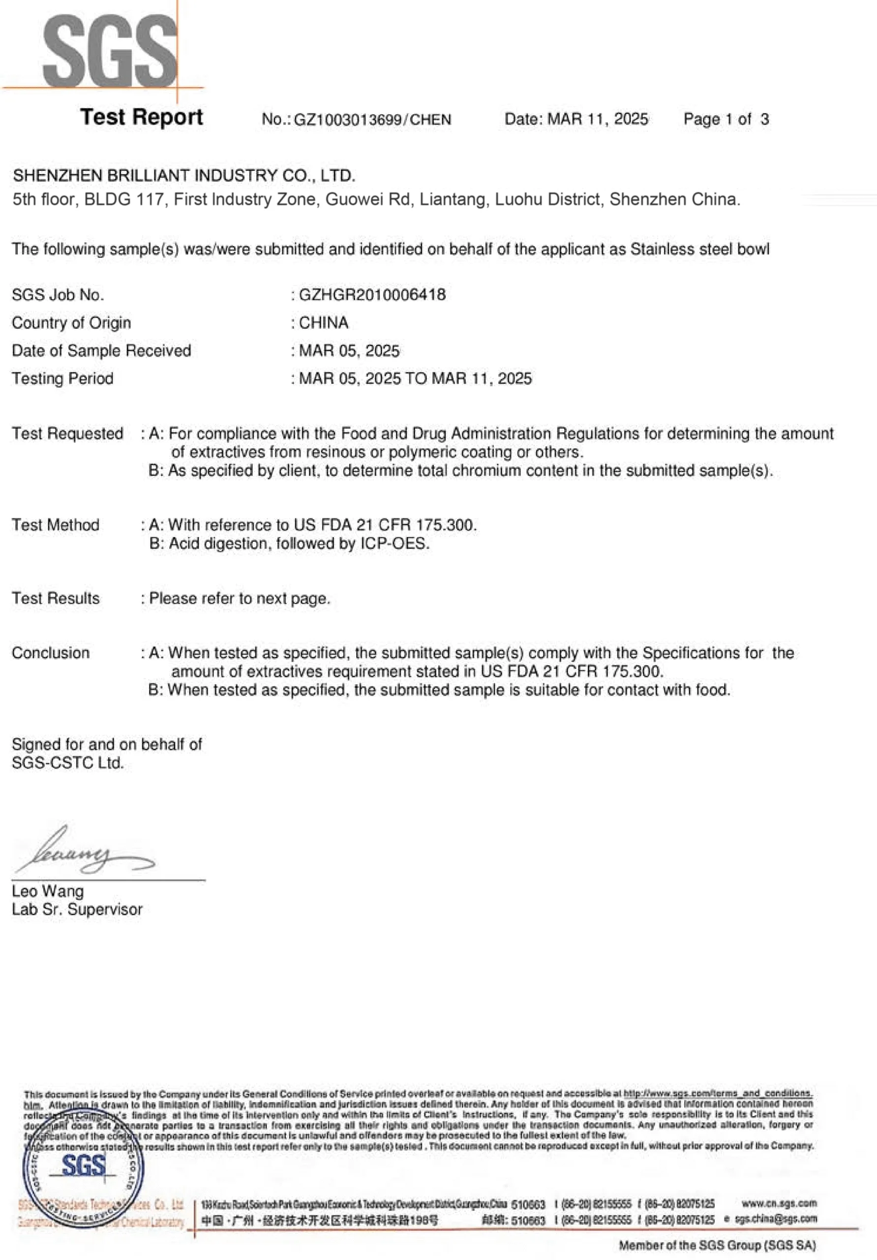 Flatware FDA REPORT_01